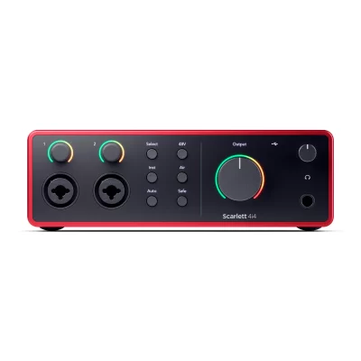 Focusrite Scarlett 4i4 4th Gen - Interfaz de Audio - Blupoint Music